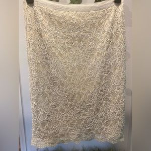 New York and Company Lace Pencil Skirt - Size 8